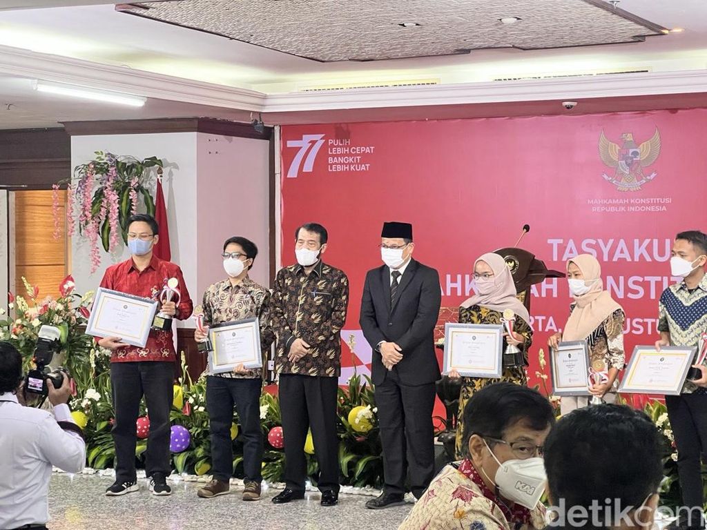 Jurnalis detikcom Raih Konstitusi Award Terbaik Pertama dari MK