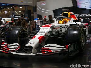 Mobil Juara Dunia F1 Musim Lalu Mejeng di GIIAS 2022
