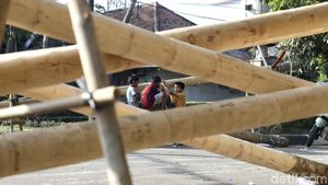 Penjual Pohon Pinang di Manggarai Banjir Orderan