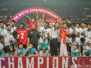 Timnas U-16 Dapat Bonus Rp 1 M dari Presiden Jokowi
