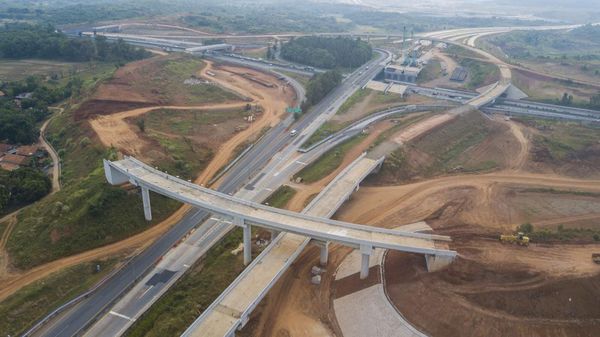Terkini! Penampakan Tol Japek Selatan Seksi 3 di Purwakarta
