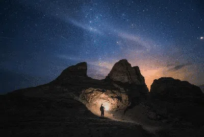 Sumpah, Hujan Meteor di Langit China Keren Banget Gaes