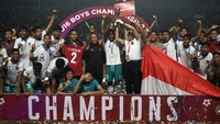 Bagi Indonesia, ini gelar keduanya di ajang Piala AFF U-16. Trofi pertama diraih empat tahun lalu, saat juga berstatus tuan rumah. Sementara Vietnam gagal membuat sejarah, dengan masih bertahan dengan tiga gelar, sama dengan Thailand.