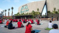 Atlas Beach Fest Gandeng Desa Tibubeneng Gelar Yoga-Lomba Mewarnai