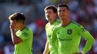 MU tidak berdaya, gagal sekalipun bikin gol dan tidak mampu keluar dari tekanan Brentford (Getty Images)