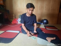 Kisah Difabel di Mamuju Modifikasi Motor Demi Jadi Driver Ojol