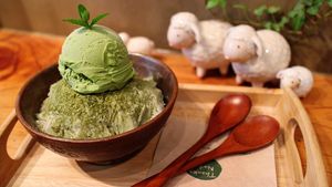 Gemas! Di Kafe Mungil Ini Bisa Makan Waffle Ditemani Domba Lucu