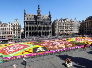 Hamparan Bunga Hiasi Grand Place Belgia, Indah Banget! Hamparan Bunga Hiasi Grand Place Belgia, Indah Banget!