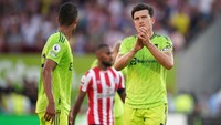 Skor 4-0 untuk Brentford menjadi hasil akhir pertandingan. (Foto: PA Images via Getty Images/John Walton - PA Images)
