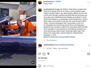 Hijrah Jusuf Hamka: Jual Rolls-Royce Rp 11,5 M, Terus Borong 40 Mobil Listrik Wuling