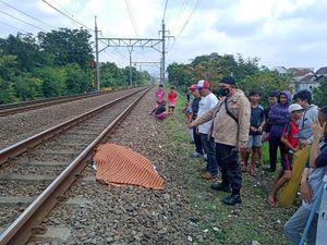 Hendak Menyeberang, Kakek 84 Tahun di Bogor Tewas Tertabrak Kereta