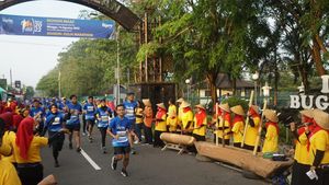 Keseruan Jogja Marathon 2022 di Candi Prambanan