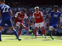 Arsenal Gilas Leicester, Gabriel Jesus Kecewa Tak Cetak 4 Gol