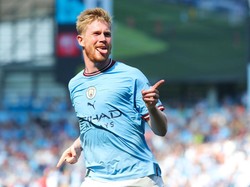 Gol-gol Manchester City dicetak oleh Guendogan, De Bryune, Foden, dan gol bunuh diri Lerma (Getty Images)