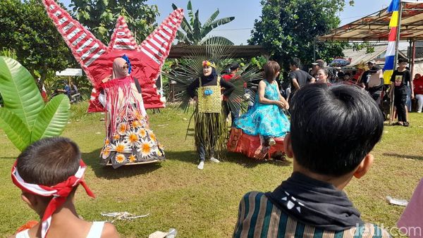 Meriahnya Pawai Sambut Kemerdekaan RI di Kota Depok