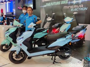 Comeback! Minerva Rilis Skuter Listrik, Harga Rp 16 Jutaan