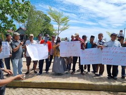 Nelayan Tallo Unjuk Rasa Tolak Pembangunan Rel At Grade