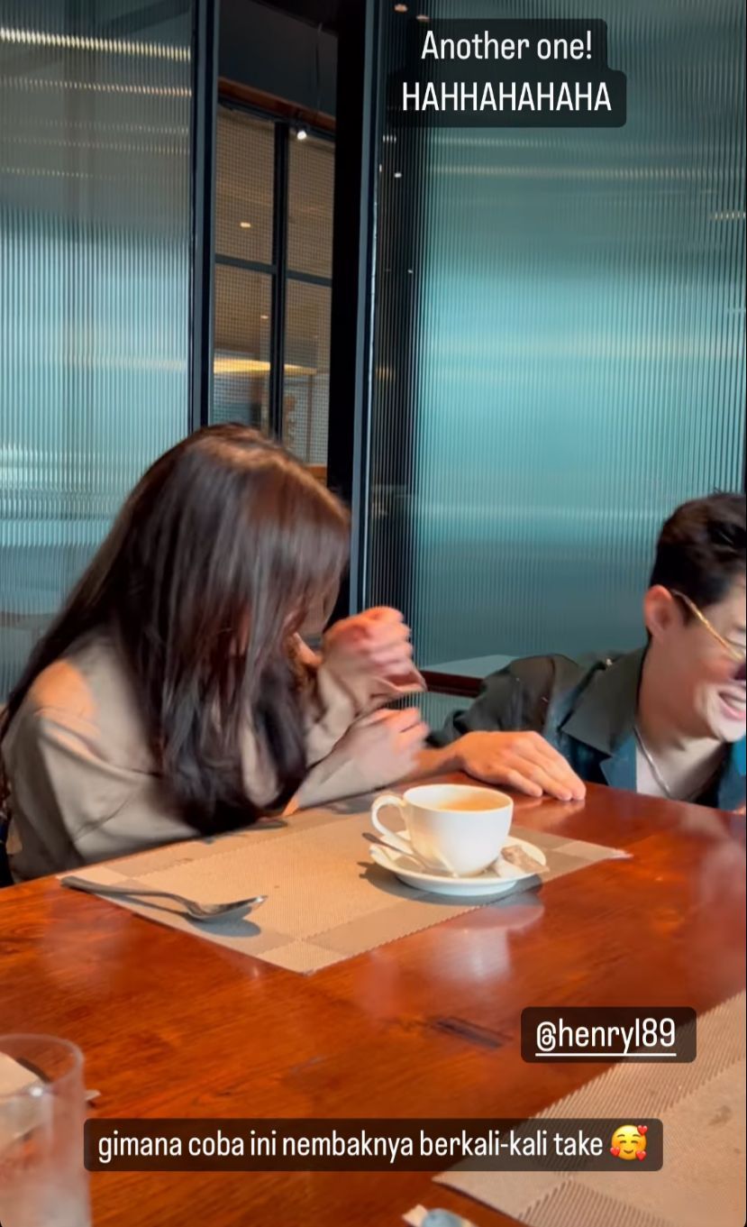 Prilly Latuconsina dan Henry Lau