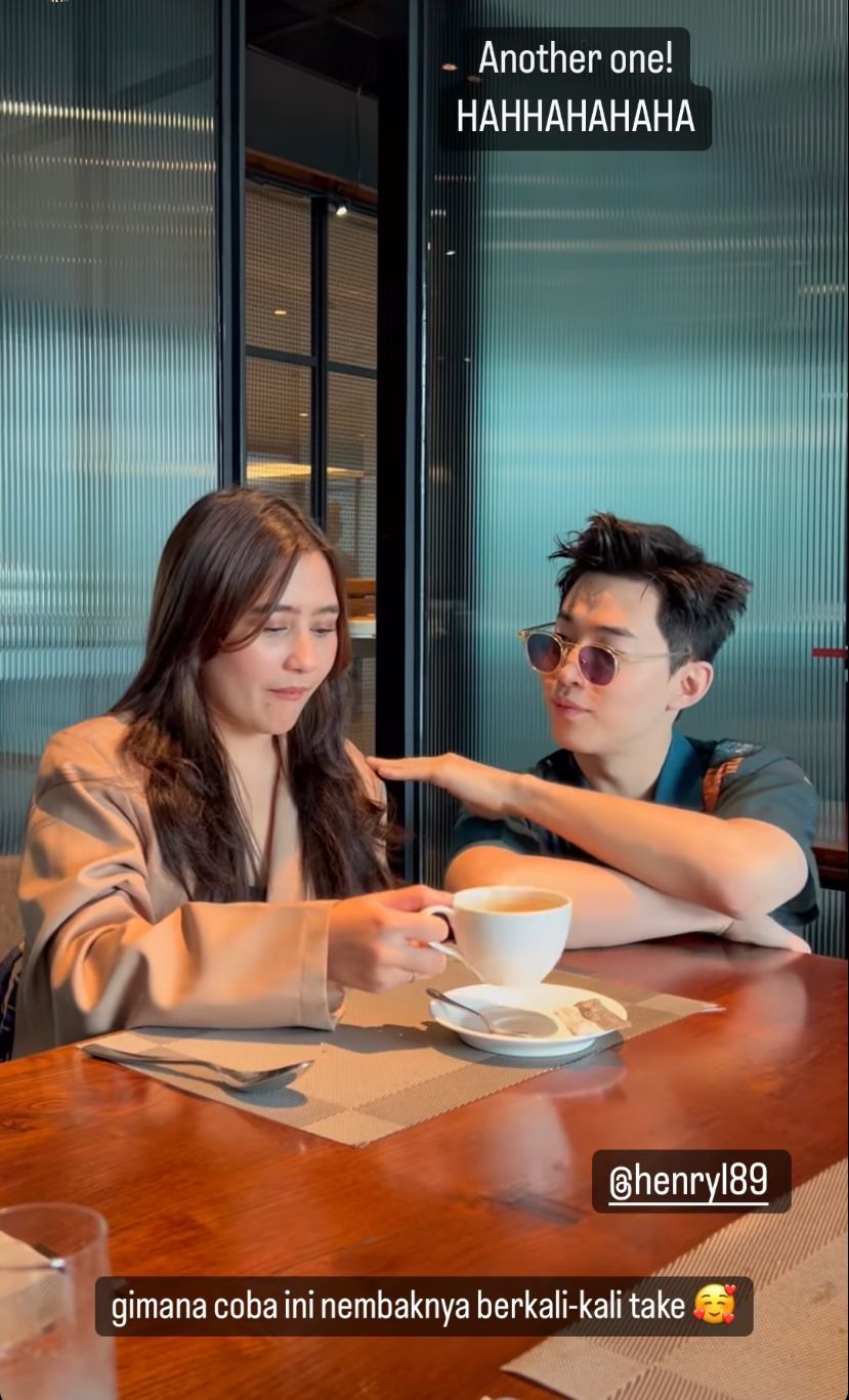 Prilly Latuconsina dan Henry Lau