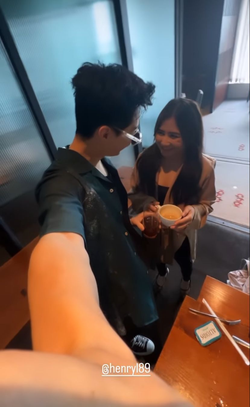 Prilly Latuconsina dan Henry Lau