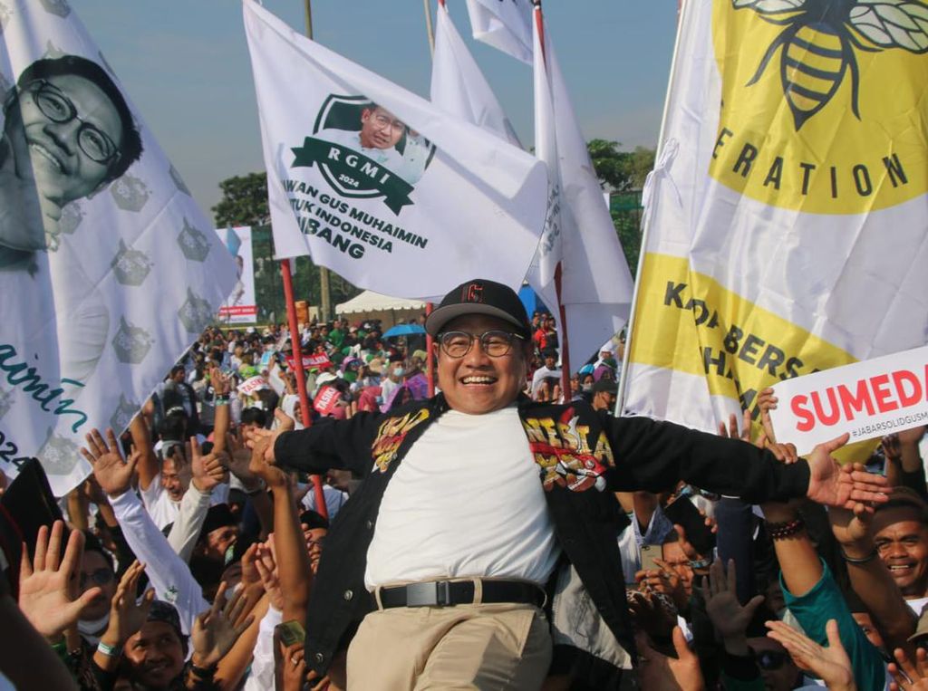 Tumpah Ruah Ribuan Relawan di Gus Muhaimin Fest Bandung
