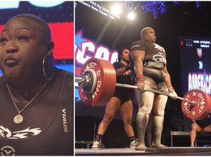 Foto Wanita Terkuat di Dunia, Pecahkan Rekor Angkat Beban hingga 700 Kg