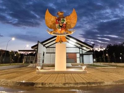 Apiknya PLBN Baru di Perbatasan RI-Papua Nugini