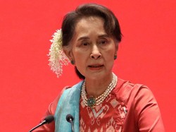 AS Kutuk Keras Vonis 3 Tahun Penjara untuk Suu Kyi