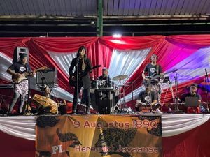 Megilan, Band Lamongan Ini 3 Kali Diundang Tampil Konser di Suriname
