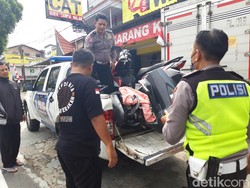 Kecelakaan di Boyolali, 1 Motor Ringsek-2 Pemotor Terluka