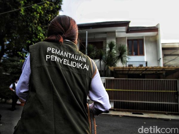 Komnas HAM, Polri dan Kompolnas Cek Lokasi Penembakan Brigadir J