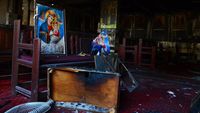 Kondisi Gereja di Mesir Usai Terbakar dan Tewaskan 41 Orang