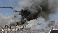 Gudang Kembang Api di Armenia Meledak, Bangunan Rata dengan Tanah