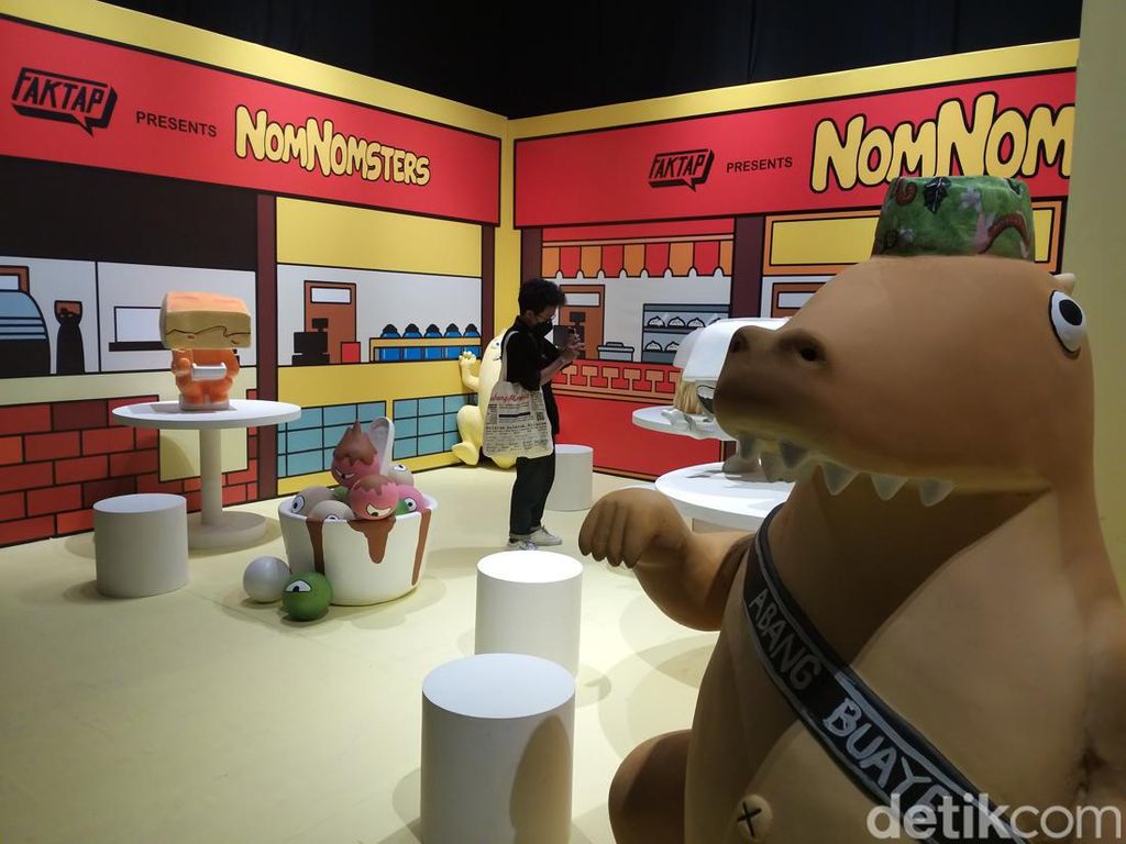 Komik Faktap Buat Monster Makanan di Pop Art Jakarta 2022