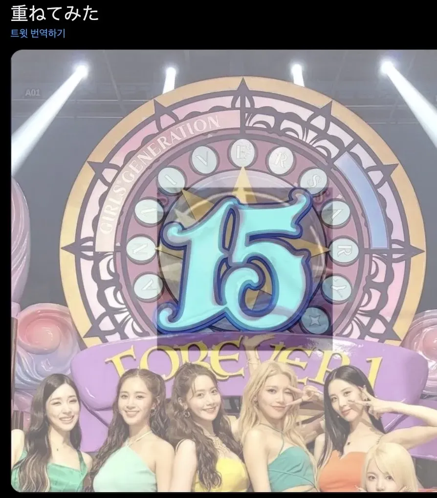 Logo SNSD dan Tokyo Desney Sea