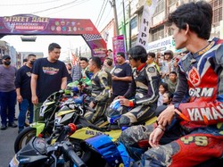 Ratusan Pembalap Adu Cepat di Ajang Balap Liar Resmi Pemkot Medan