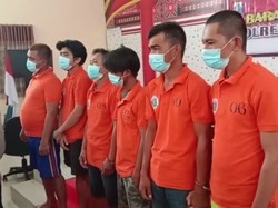 6 Pengedar Narkoba di Belawan Ditangkap, 394 Gram Sabu Diamankan