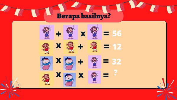 Edisi 17 Agustus-an, Coba Pecahkan Teka-teki ini!