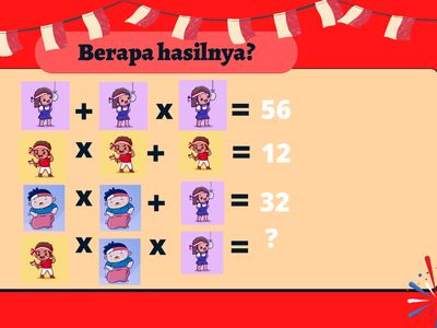 Edisi 17 Agustus-an, Coba Pecahkan Teka-teki ini!