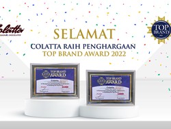 Komitmen Jaga Kualitas, Colatta Raih Top Brand Award 2022