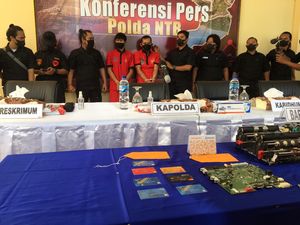 Komplotan Pembobol ATM Lintas Provinsi Dibekuk Polda NTB, 1 Buron Komplotan Pembobol ATM Lintas Provinsi Dibekuk Polda NTB, 1 Buron