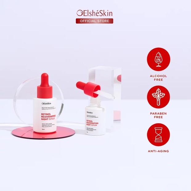 Elsheskin Retinol Rejuvenating Night Serum/elsheskin.com Elsheskin Retinol Rejuvenating Night Serum/elsheskin.com