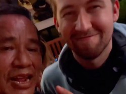 Momen Hotman Paris Bertemu DJ Alan Walker di Bali