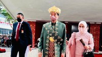 Dipakai Jokowi, Baju Adat Bangka Belitung Perpaduan Budaya Arab-Tionghoa