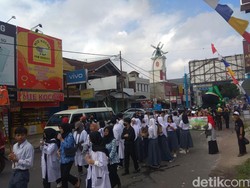 Carnival Days Lembang, Polisi Kanalisasi Lalin dari Arah Bandung