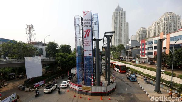 Begini Progres Pembangunan Skywalk Kebayoran Lama, Jaksel