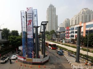 Begini Progres Pembangunan Skywalk Kebayoran Lama, Jaksel Begini Progres Pembangunan Skywalk Kebayoran Lama, Jaksel