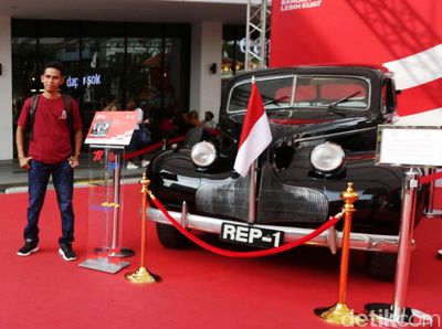 Mobil Kepresiden Era Soekarno hingga Jokowi Mejeng di Sarinah