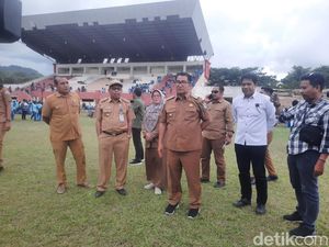 Pj Gubernur Sulbar Tinjau Stadion Manakarra: Bisa Rekor Dunia Berkebun Pj Gubernur Sulbar Tinjau Stadion Manakarra: Bisa Rekor Dunia Berkebun
