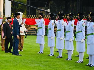 Mojang Jajaka Jabar Jadi Anggota Paskibraka Nasional di HUT ke-77 RI